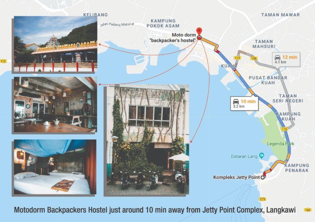 Ostello Motodorm Langkawi Kuah Esterno foto